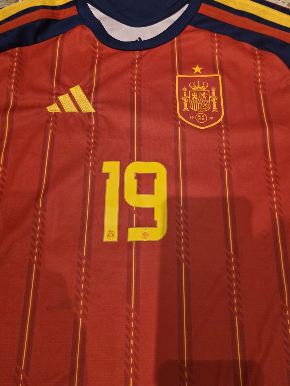 Lamine Yamal #19 2026 World Cup Spain Jersey